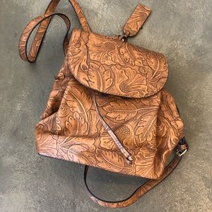 NWOT Sole Society vegan leather mini backpack